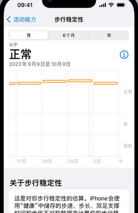 温岭iPhone手机维修如何在iPhone开启'步行稳定性通知'