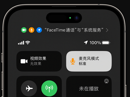 温岭苹果授权维修网点分享iPhone在通话时让你的声音更清晰 