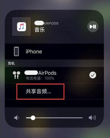 温岭苹果14音频维修点分享iPhone14音频共享设置方法 