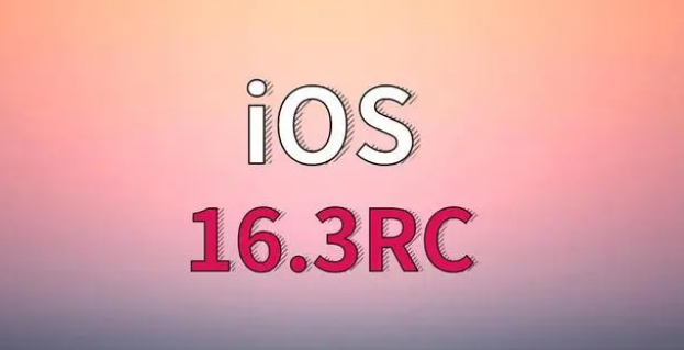 温岭苹果手机维修分享iOS 16.3 RC版升级_iOS 16.3 RC版一键刷机教程 